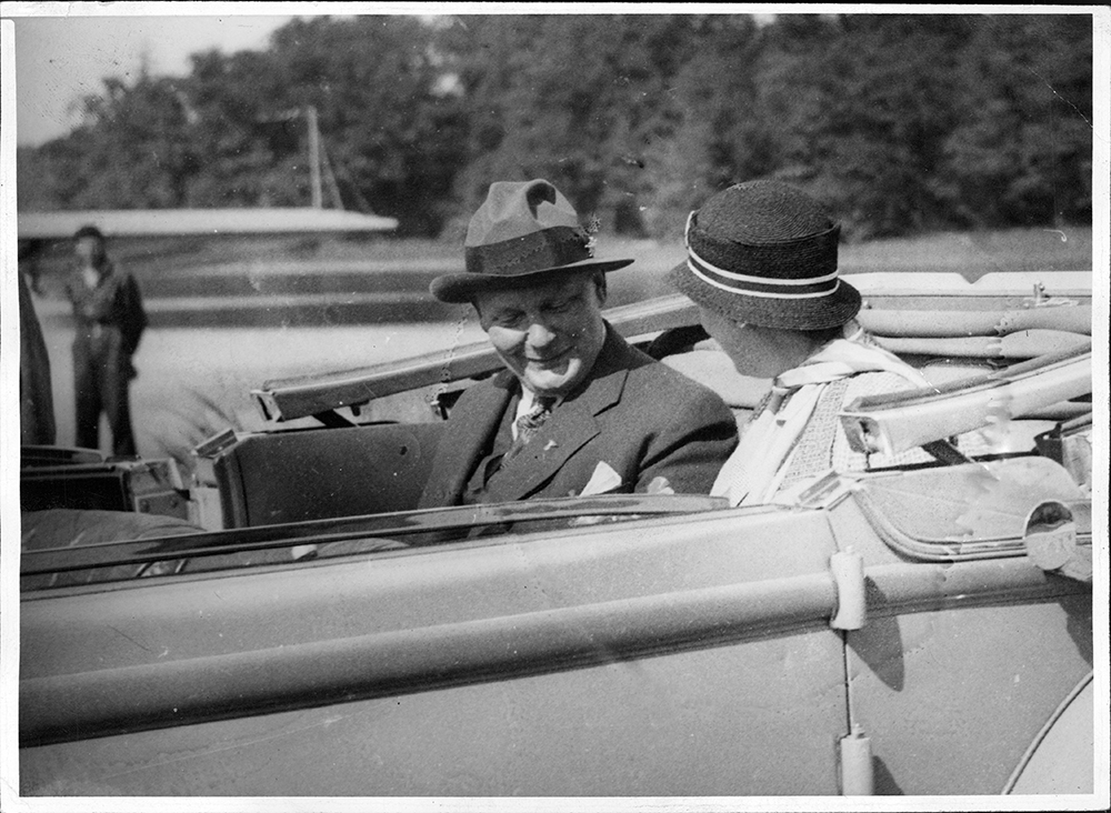Hermann Göring tillsammans med Carin Göring 1933.