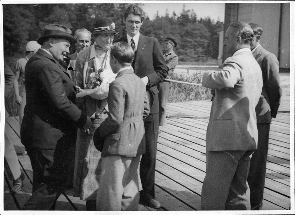 Hermann Göring besöker Stockholm 1933.